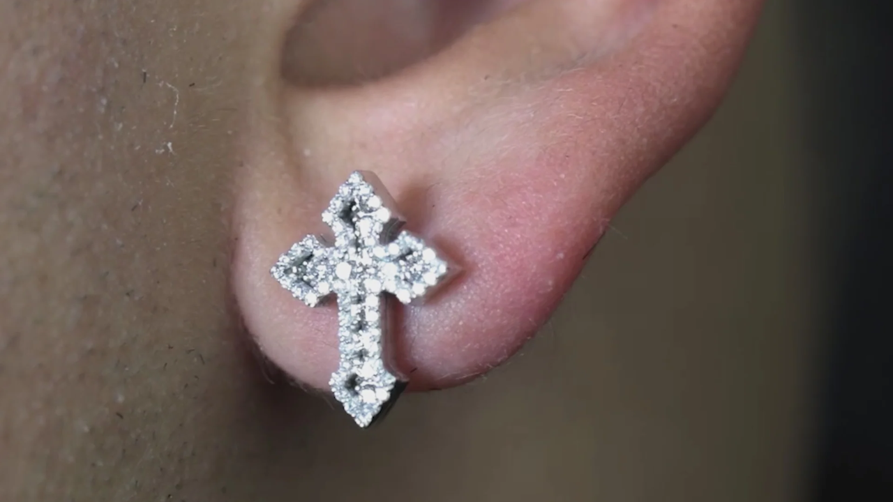 Proper care protocols exist for cross earrings to maintain their lustrous appearance