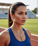 Small solid sterling silver crucifix cross of jesus christ s925 necklace men women inri catholic crucifix orthodox