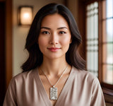 solid sterling silver engraved s999 dog tag jesus image crucifix cross necklace calvary biker waterproof medallion mens christian jewelry