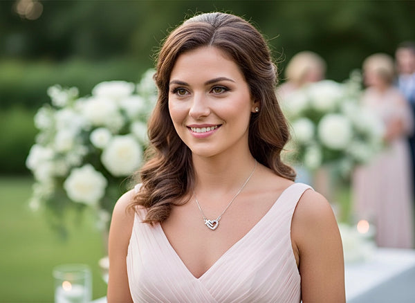 Solid Sterling Silver Open Heart Cross Necklace Crystal CZ Zircons S925 Petite Interior Cross Jewelry for Woman Sacred Heart of Jesus