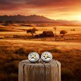 Dainty Solid Sterling Silver Cross with Floral Sides S925 for Girls Women Silver Jesus Cross Post Wedding Jewelry Simple Christ