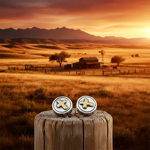 Dainty Solid Sterling Silver Cross with Floral Sides S925 for Girls Women Silver Jesus Cross Post Wedding Jewelry Simple Christ