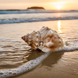 Petite Solid Sterling Silver Cross Circle Outline Accent Necklace S925 Pendant for Women Cast Jewelry link Chain Jewellery for Girls