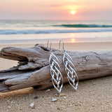 Infinity Twist 3 Hoop Earrings Drop Dangle Silver Rose Gold Earrings for Women Girls Jewelry jewellery