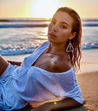 Handmade Silver Triangle Cross Earrings Dangle Bar Crucifix Hand Hammered Custom Personalized Bar Cross of Jesus Drop Jewelry jewellery