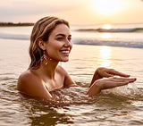 Infinity twist 2 hoop earrings drop dangle silver gold earrings for women girls jewelry jewellery