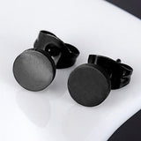 Button Stud Earrings for Men or Women Waterproof Hypoallergenic Stainless Steel Simple Elegant Modern Girls Boys Jewelry Jewellery