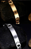 Bracelets Jesus Cuff Bangle Gold Silver Chain Cuff Stainless Steel Jewelry for Men jewellery