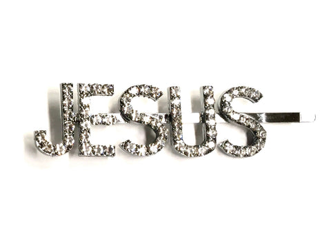 Jesus bobby-pin hair barrette hair clip bling swag design silver hairpin cross jewelry barrette hairstyles hair accessories jewellery