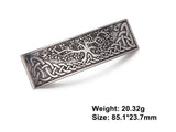 nordic style celtic knot barrette irish hair clip celtic knot viking pullback hairpin braided hairstyle clip hair accessories