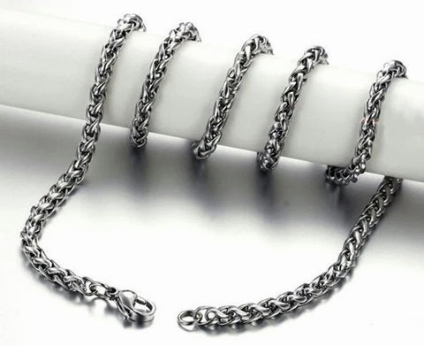 Solid Sterling Silver Cross Red Zircon Crucifix Necklace S925 heirloom jewelry Pendant for Women Cast Jewelry link Chain Jewellery for Girls