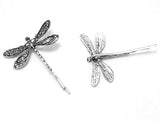 celtic cross dragonfly hairpin pair bobby-pin vintage viking irish hair pins clip jewelry for long hair knot hair accessories