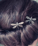 celtic cross dragonfly hairpin pair bobby-pin vintage viking irish hair pins clip jewelry for long hair knot hair accessories