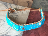 Natural stone bracelet wrap bohemian yoga leather friendship southwestern jewelry for women - Bohemian Style Stone Wrap Bracelet