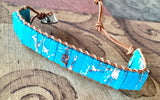 Natural stone bracelet wrap bohemian yoga leather friendship southwestern jewelry for women - Bohemian Style Stone Wrap Bracelet