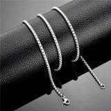 Sleek Simple Silver Cross Necklace for Men Women Waterproof Hypoallergenic Stainless Steel Girls Boy Jesus Jewelry