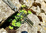 3 cross necklace hypoallergenic waterproof stainless steel for woman and men