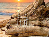 Lightweight Calvary Three Cross Earrings – Exclusive Faith Jewelry