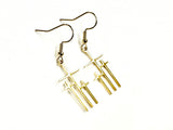Lightweight Calvary Three Cross Earrings – Exclusive Faith Jewelry