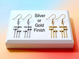 Lightweight Calvary Three Cross Earrings – Exclusive Faith Jewelry