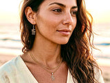 Lightweight Calvary Three Cross Earrings & Necklace SET – Exclusive Faith Jewelry